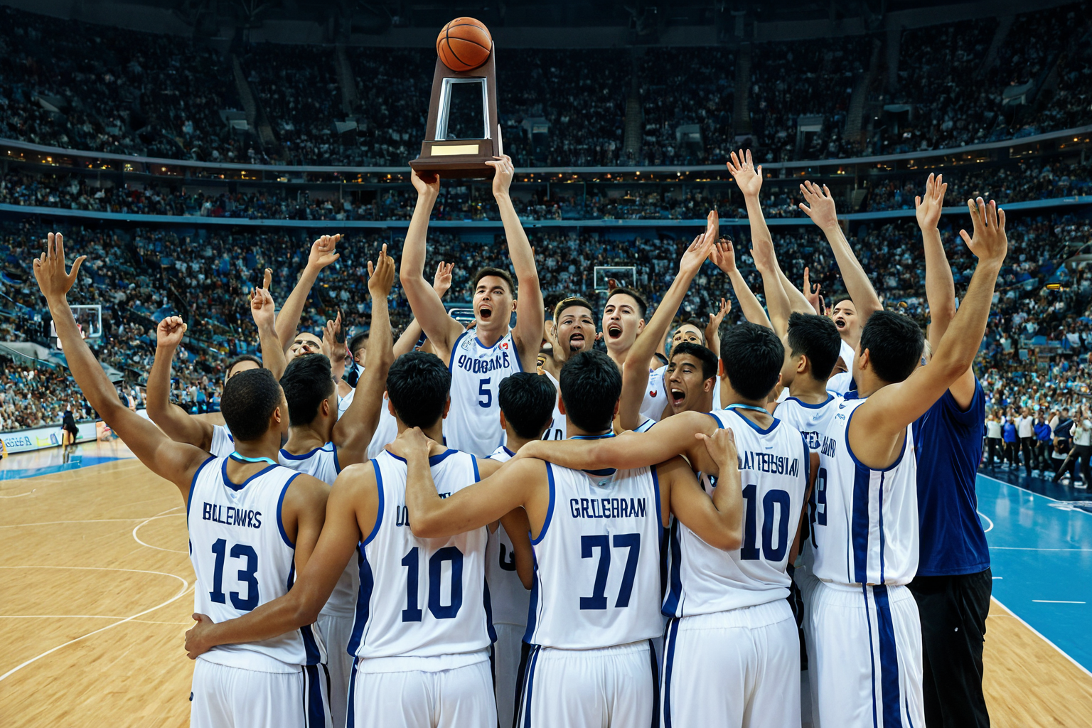 韓国男子バスケ、イランを77-51で圧勝し12年ぶり決勝進出